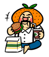 Orange Daddy sticker #802833