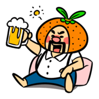 Orange Daddy sticker #802834