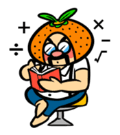 Orange Daddy sticker #802836