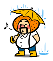 Orange Daddy sticker #802837