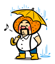 Orange Daddy sticker #802837