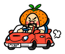 Orange Daddy sticker #802838