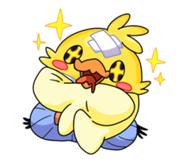 The birds in Sengoku era sticker #803008