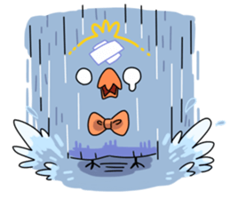 The birds in Sengoku era sticker #803028