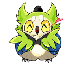 The birds in Sengoku era sticker #803034