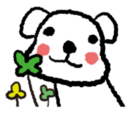 Fluffy dog Sticker sticker #803236