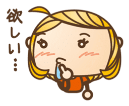 cute girls sticker #803759