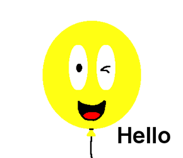 Balloon face ! sticker #803804