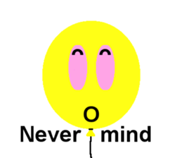 Balloon face ! sticker #803806