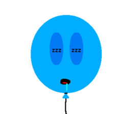 Balloon face ! sticker #803810