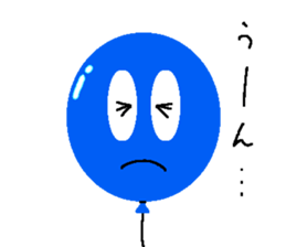 Balloon face ! sticker #803811