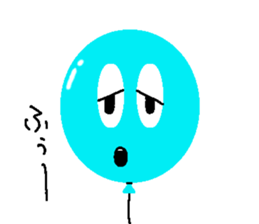 Balloon face ! sticker #803818