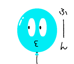 Balloon face ! sticker #803821