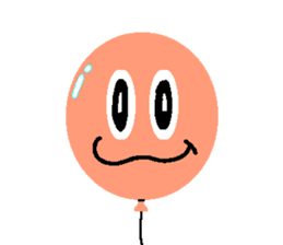 Balloon face ! sticker #803822