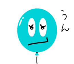 Balloon face ! sticker #803831