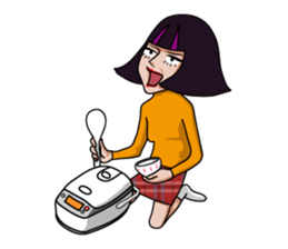 Reiko has nothing sticker #804070