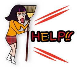 Reiko has nothing sticker #804071