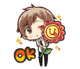 The coming friends with pleasant my sticker #804559