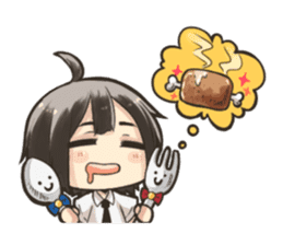 The coming friends with pleasant my sticker #804561