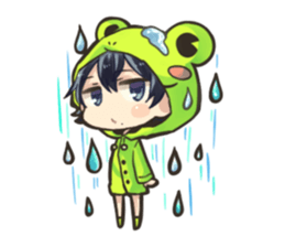 The coming friends with pleasant my sticker #804564