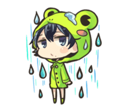 The coming friends with pleasant my sticker #804564