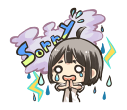 The coming friends with pleasant my sticker #804568