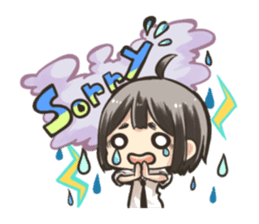 The coming friends with pleasant my sticker #804568