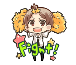 The coming friends with pleasant my sticker #804570