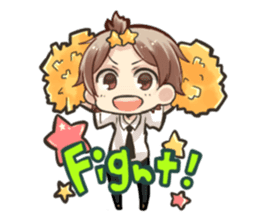 The coming friends with pleasant my sticker #804570