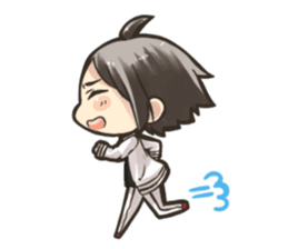 The coming friends with pleasant my sticker #804576