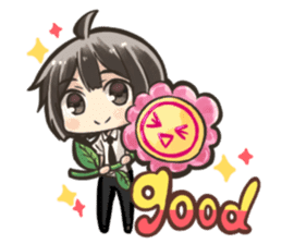 The coming friends with pleasant my sticker #804588