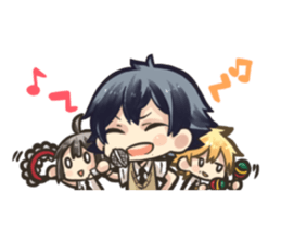 The coming friends with pleasant my sticker #804594