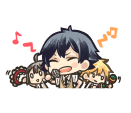 The coming friends with pleasant my sticker #804594