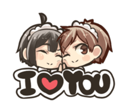 The coming friends with pleasant my sticker #804596