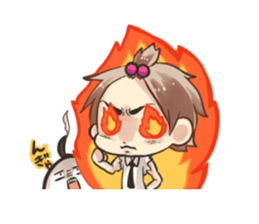 The coming friends with pleasant my sticker #804598