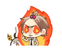 The coming friends with pleasant my sticker #804598