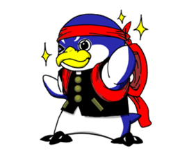 Stickers of a penguin sticker #805010