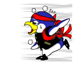 Stickers of a penguin sticker #805014