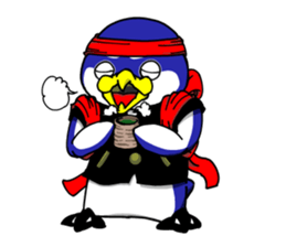 Stickers of a penguin sticker #805016