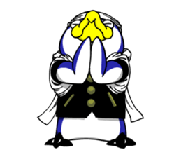 Stickers of a penguin sticker #805025