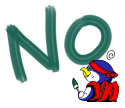 Stickers of a penguin sticker #805036