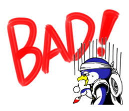 Stickers of a penguin sticker #805037