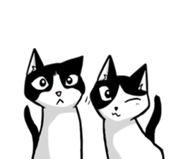 UNILABO cats sticker #805167