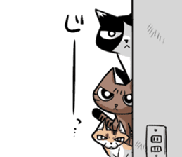 UNILABO cats sticker #805169