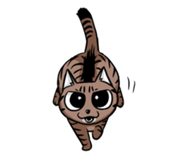 UNILABO cats sticker #805187