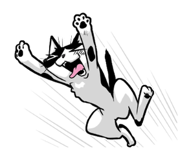 UNILABO cats sticker #805191