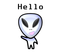 I am Alien. sticker #805239