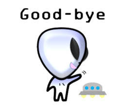 I am Alien. sticker #805240