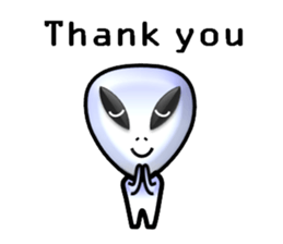 I am Alien. sticker #805241