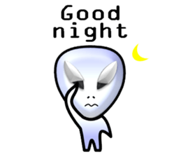 I am Alien. sticker #805246